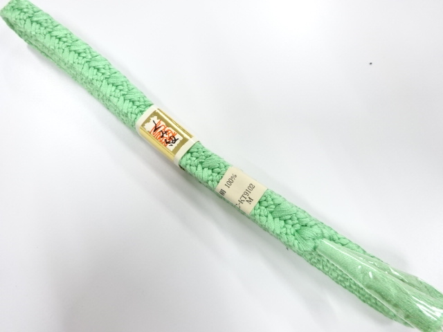 未使用品　正絹　手組帯締め